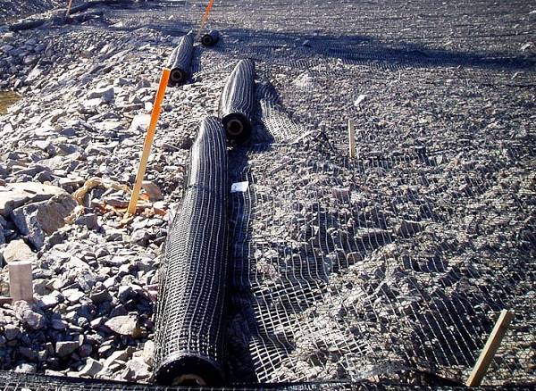 Polypropylene Biaxial Geogrids used in stabilization application